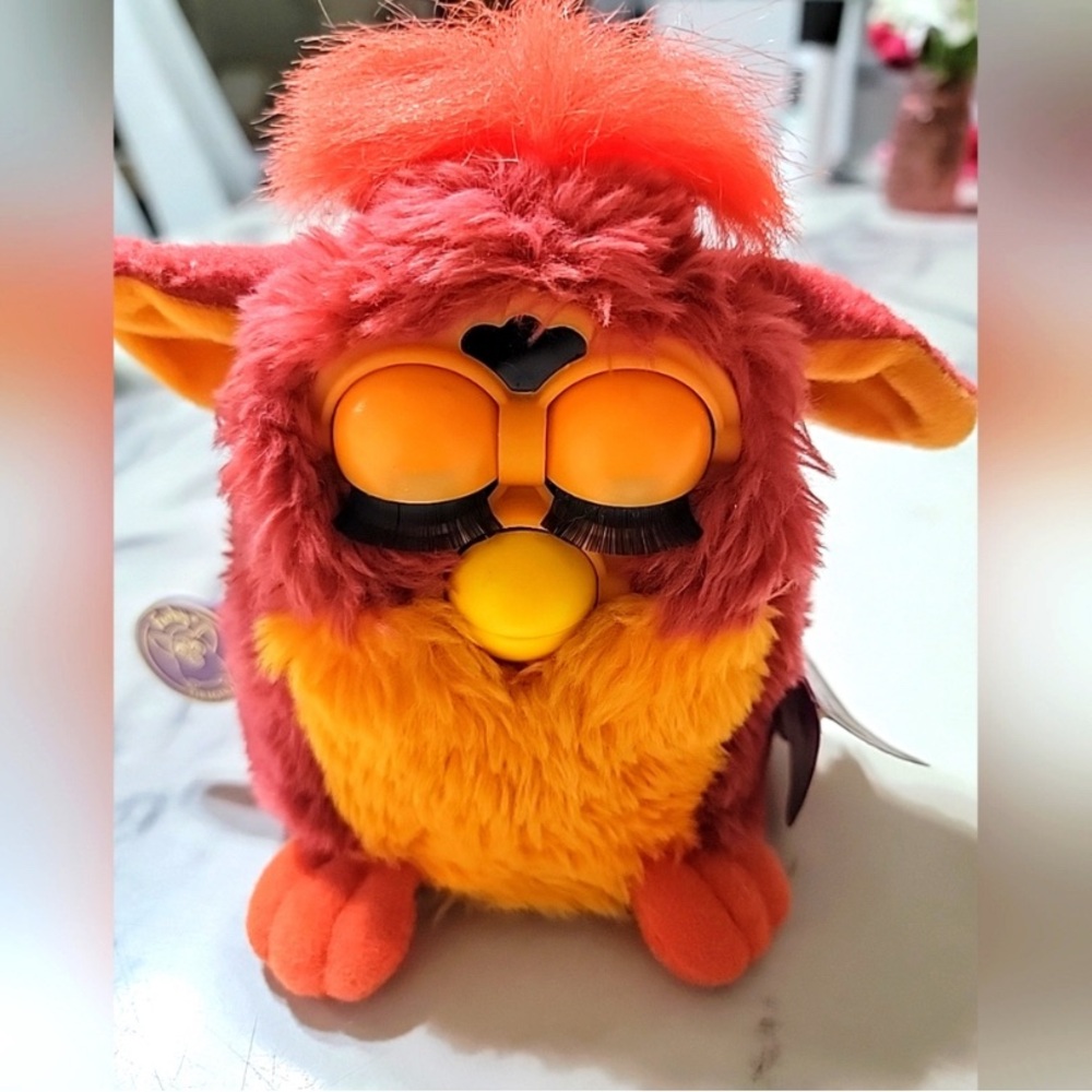 Furby red rooster
